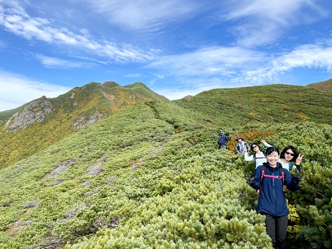 斜里岳 9月