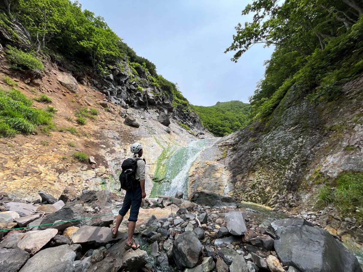 カムイワッカ湯の滝　4の滝