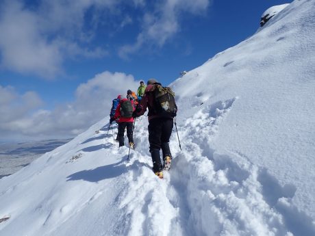 雪山 3月